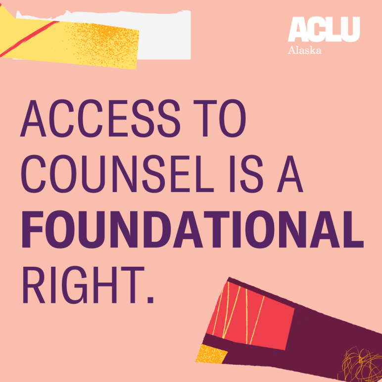 Access to counsel 