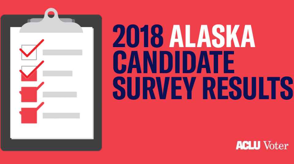 2018 Alaska Candidate Surveys Aclu Of Alaska - survey on justice issues inviting them to state th!   eir personal views on a range of issues ahead of this year s elections !   including real id